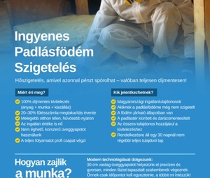 Ingyenes lakossági födémszigetelési program