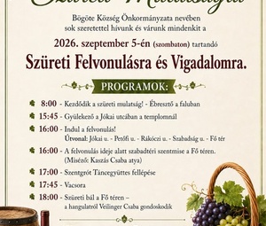 Szüreti Mulatság 2026